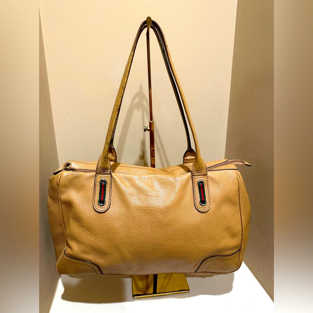 Gucci Princey Leather Handbag w/card